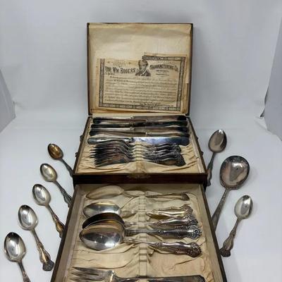 Silverplate Setting- WM Rogers & Son 