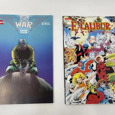 Marvel Comics: EXcalibur & The War - RESERVE $88