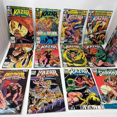 Marvel Comics: Kazar The Savage - Vintage 80s And 1990s, Pt. 1 - RESERVE $60