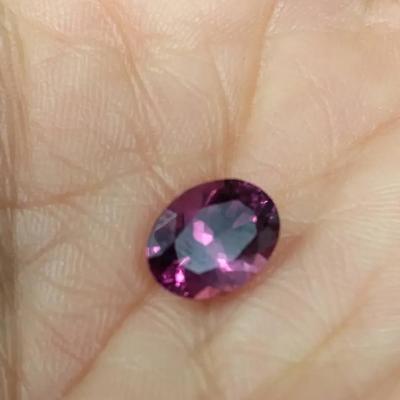 Oval Cut Purple Sapphires 
