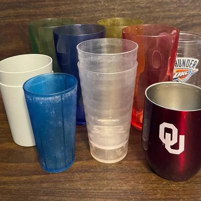 “OU” “OKC Thunder” and More Plastic Cups