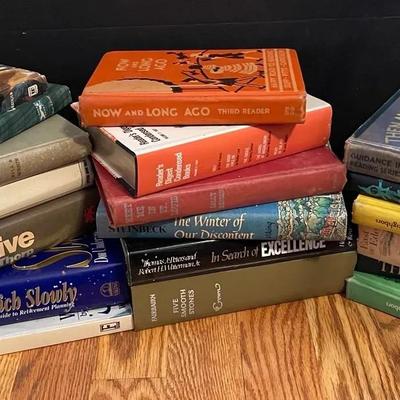 Vintage Books from "John Steinbeck" and More