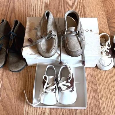 Vintage Baby Shoes Sizes 2-5