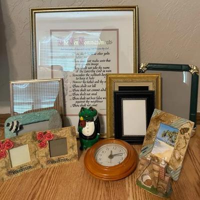 Frames, Clock and Figurine Collection
