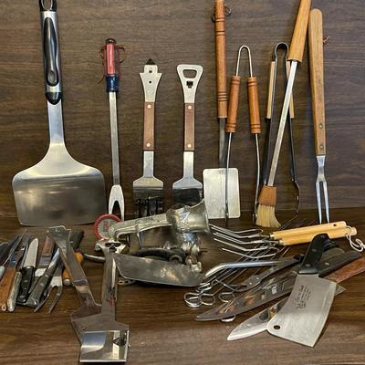 Grilling Tools, Knives and More