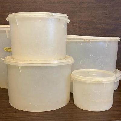 “Tupperware” Storage Collection With Lids