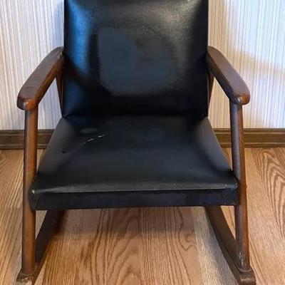 Mid-Century Modern Rocking Chair