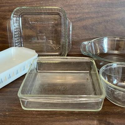 “Pyrex” “Anchor Hocking” and “FireKing” Dishes