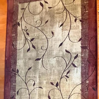 "allen + roth" Tinsley Red Area Rug