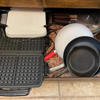 Skillets, Griddle, Cast Iron and More