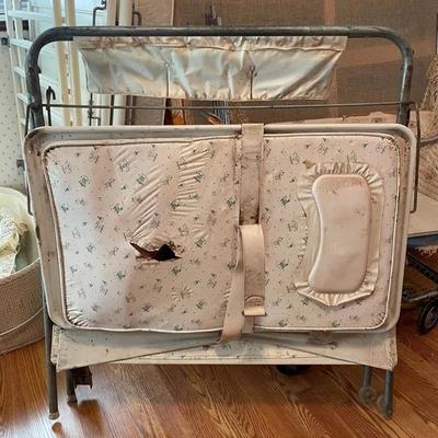 Vintage Baby Changing Table and Bathing Station 