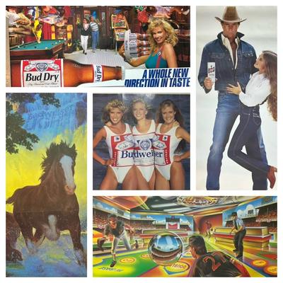 Beer 70s & 80s Posters 