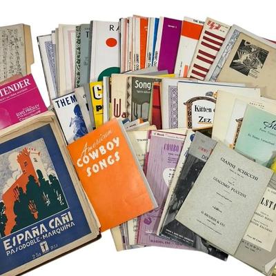 Vintage Sheet Music