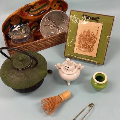 Asian Inspired Tea, Matcha And Dish Collection