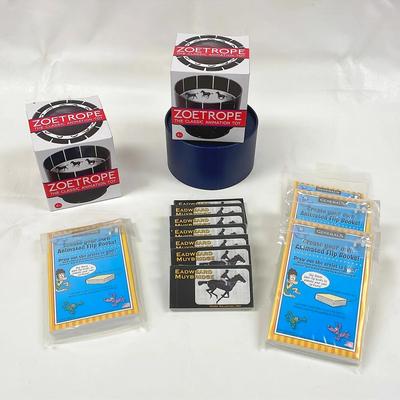 Film-making educational lot Flipbook And Zoetrope Kits