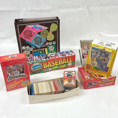 Baseball And Football Collector Cards 1980’s And Later