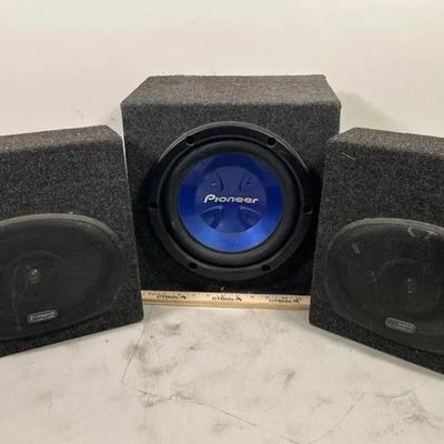 Pioneer Car Audio Speaker Set