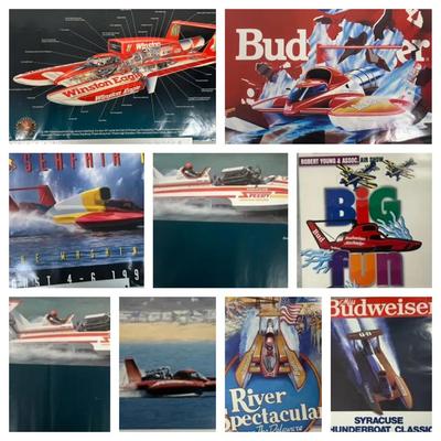 Hydroplane Posters Lot 1 of 30+ Posters