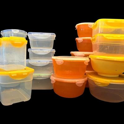 Lock & Lock Plastic Food Storage Containers