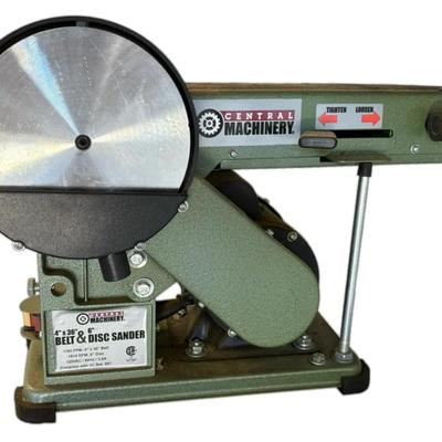 Central Machinery Belt & Disc Sander