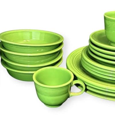 Fiestaware Shamrock Green Dish Set