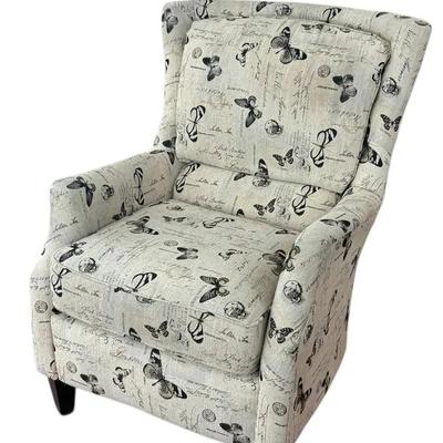 Butterfly Pattered Armchair