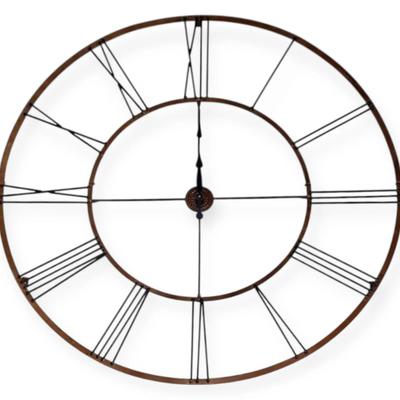 Massive 50” Metal Wall Clock