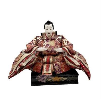 Sale Photo Thumbnail #57: Lot 216   
Japanese Hina O-Dairi-Sama Doll