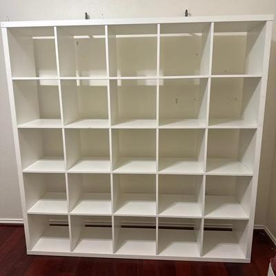 25 Cubby Shelf Unit 