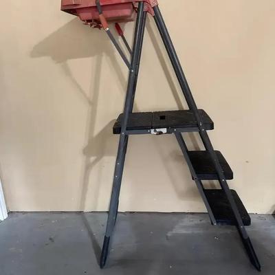 Three Step Stepladder 