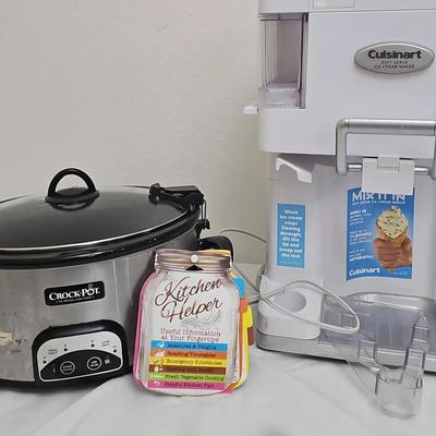 Coisinart Soft Serve Ice Cream Maker And Crock Pot