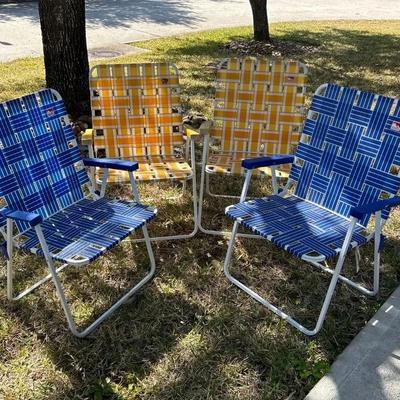 4 Lawn Chairs