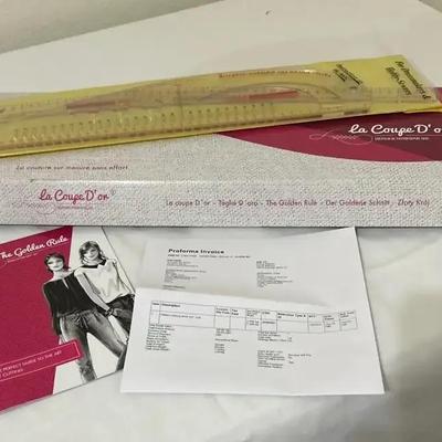 la Coupe D' on Ruler And Pattern Marking Book 