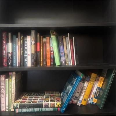 Gardening, Travel And Fiction Books