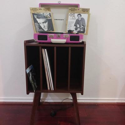 Cute Record Player and Cabinet 