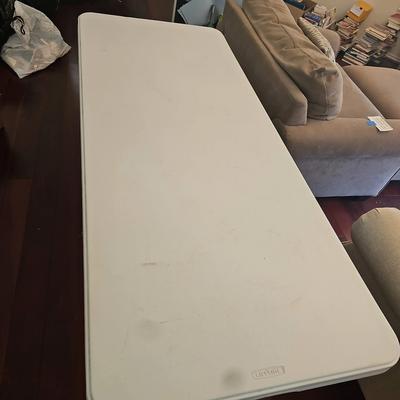 Six Foot Lifetime Table With Folding Legs