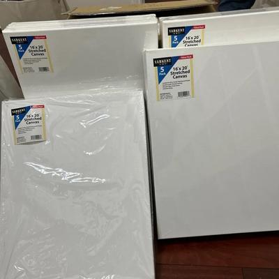 180Stretched Canvases