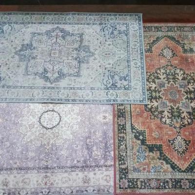 4 Small Area Rugs