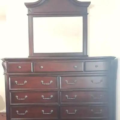 Dresser with Mirror 