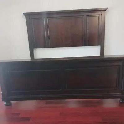 King Size Headboard and Footboard 