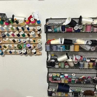 Wall Organizer With Thread