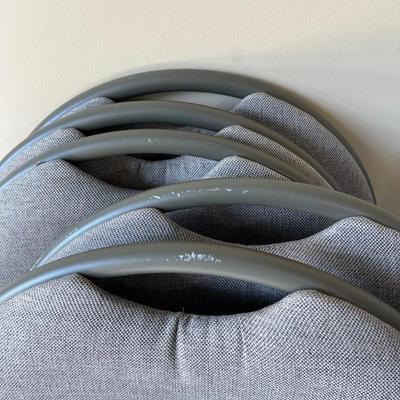 5 Cushioned Folding Chairs