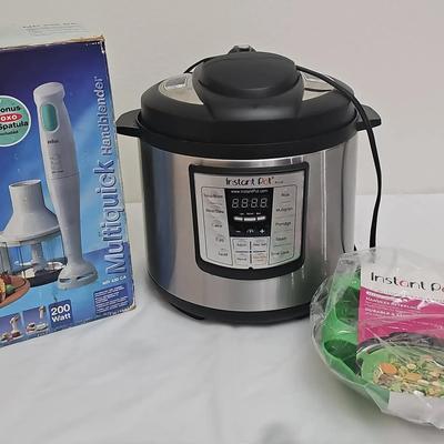 Instapot And Multi Quick Hand Blender By Braun