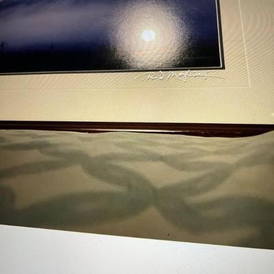 Out Of the Mist Thomas Mengelsen Signed Framed Print 