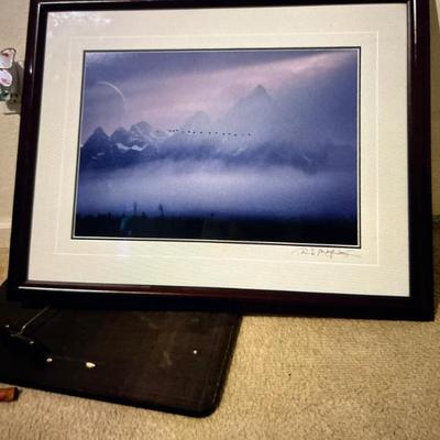 Out Of the Mist Thomas Mengelsen Signed Framed Print 
