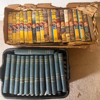 Hardy Boy Books And Dickens Collection