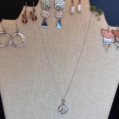 Barony Fashion Necklace, Earrings 