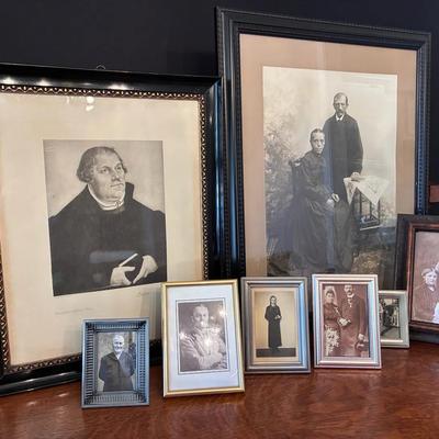 Martin Luther Portrait, Antique Photos Of Germans