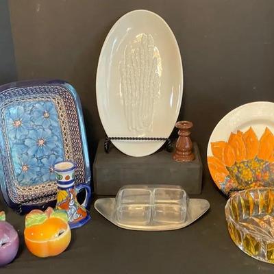 Eclectic mix of Tabletop Decor