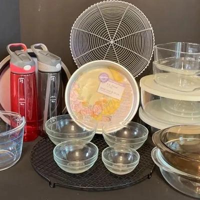 Essential Mix Of Bakeware And Glassware